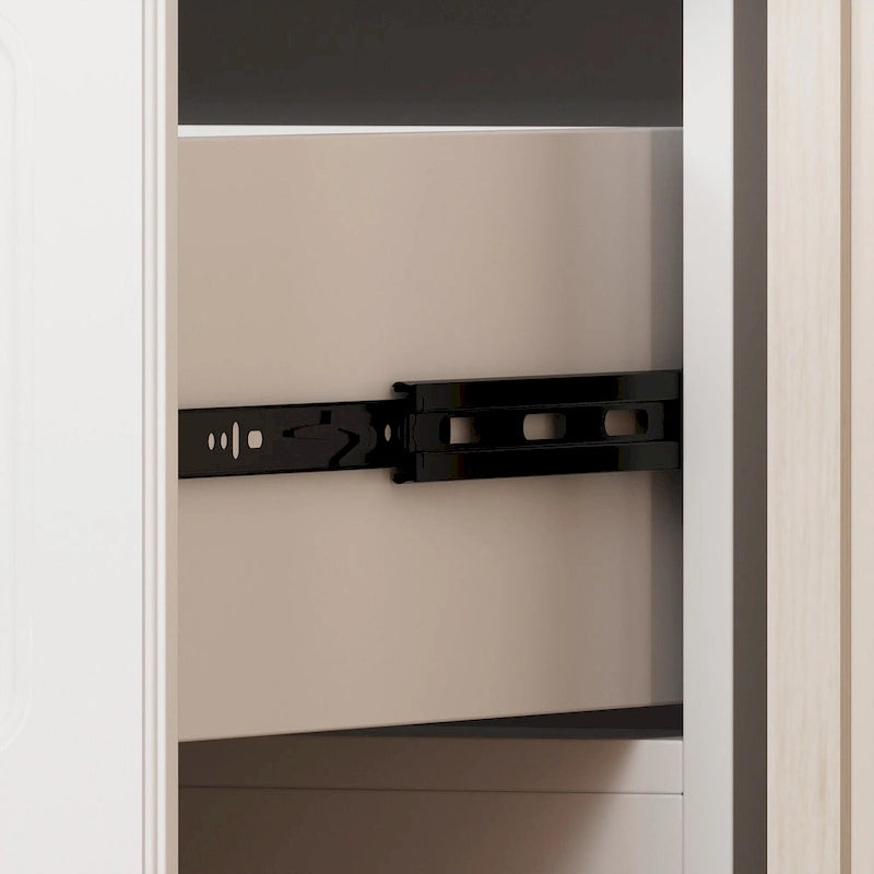 Armoires de rangement pour placard, penderie suspendue à 4 tiroirs, grand espace de rangement