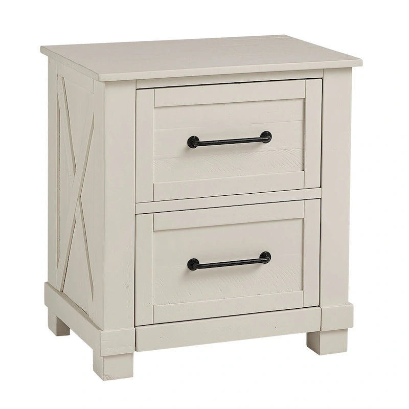 Collection de rangement 5 pièces en bois massif Simply Solid Shanna pour chambre à coucher