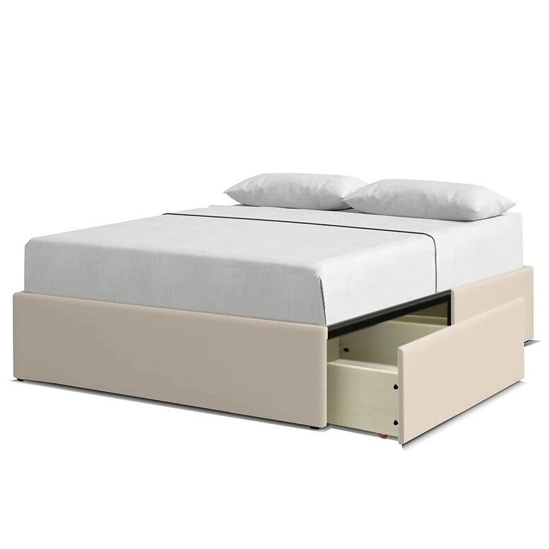 Mammoth Upholstered Platform 2 Drawer Storage Bed