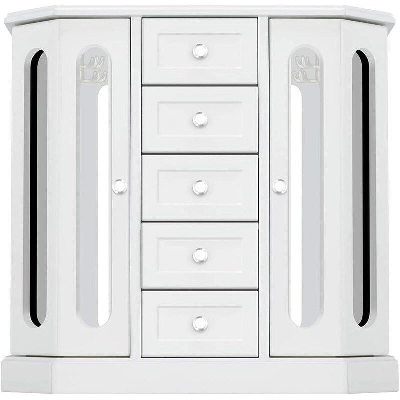 Boîte à bijoux - 5 cm (P) x 13,5 cm (L) x 13,2 cm (H)