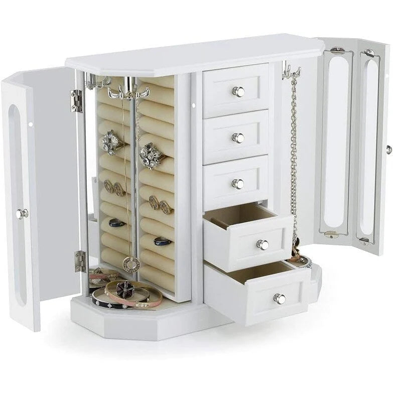 Boîte à bijoux - 5 cm (P) x 13,5 cm (L) x 13,2 cm (H)