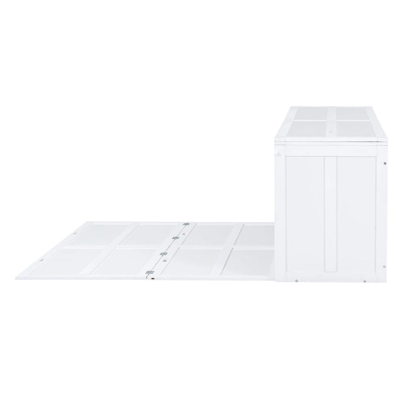 Lit escamotable Queen Size avec bureau pivotant