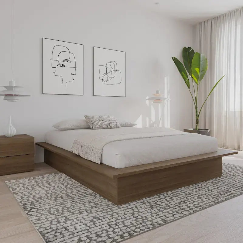 Cadre de lit plateforme Malibu