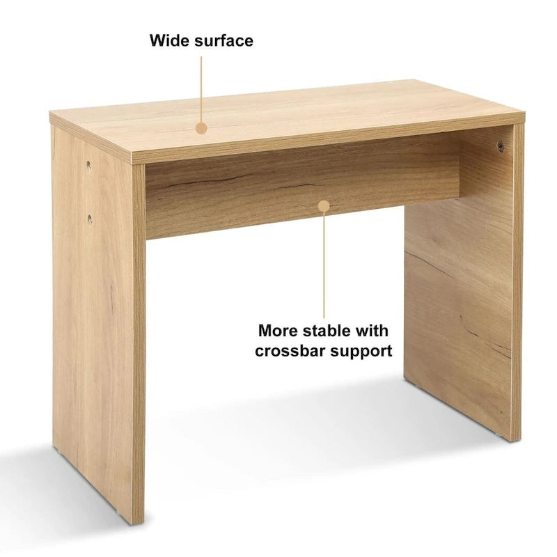 Commode moderne en bois, coloris naturel.