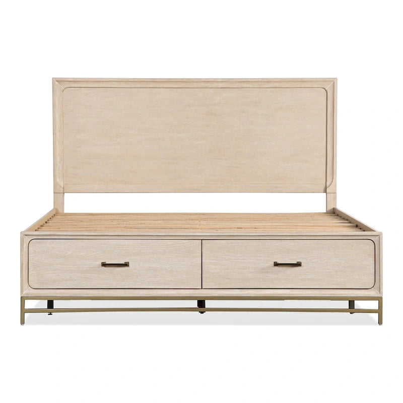 Ensemble de chambre à coucher 6 pièces en chêne massif Drayden de Furniture of America