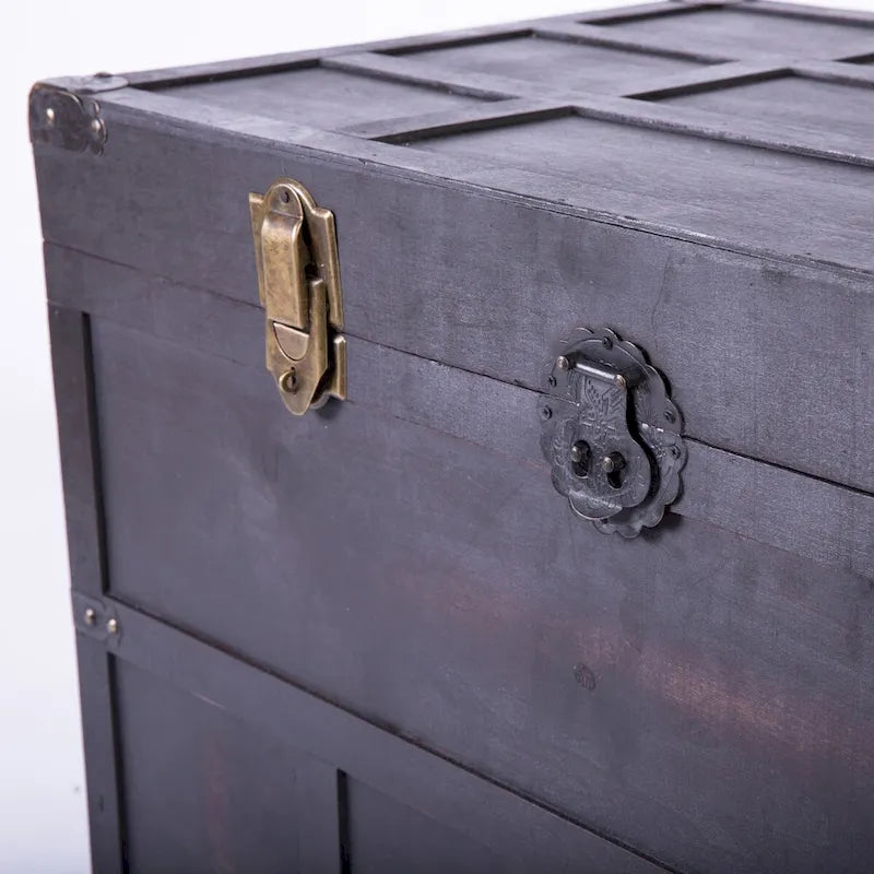 Grand coffre style vieux cèdre