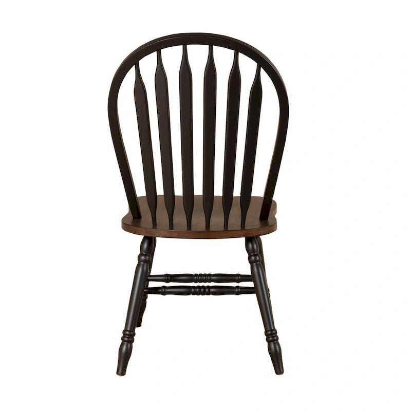 Ensemble de table sur pied 3 pièces Carolina Crossing Antique Honey Black