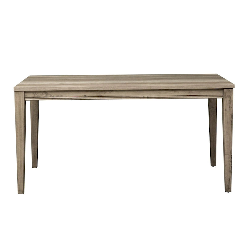 Table rectangulaire à pieds en grès Sun Valley de The Gray Barn - Marron