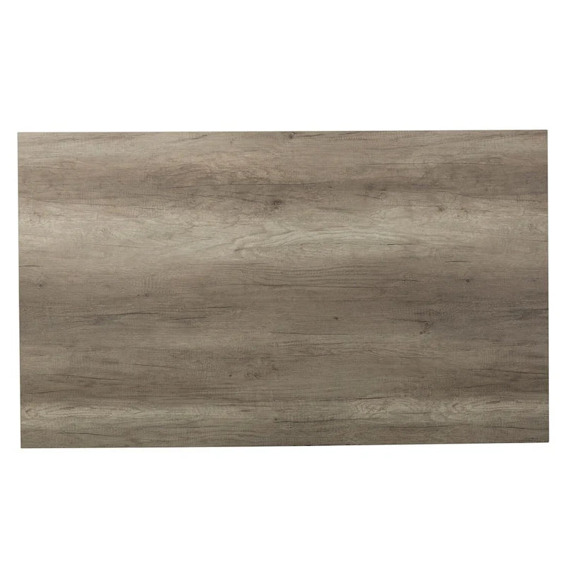 Table rectangulaire à pieds en grès Sun Valley de The Gray Barn - Marron