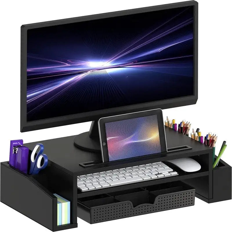Support de bureau surélevé pour écran