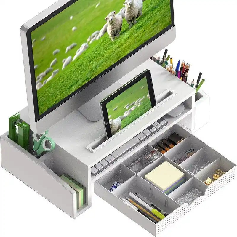 Support de bureau surélevé pour écran