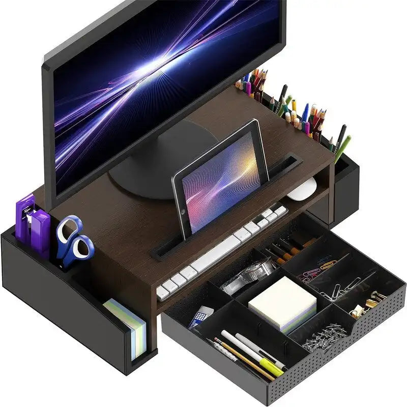 Support de bureau surélevé pour écran