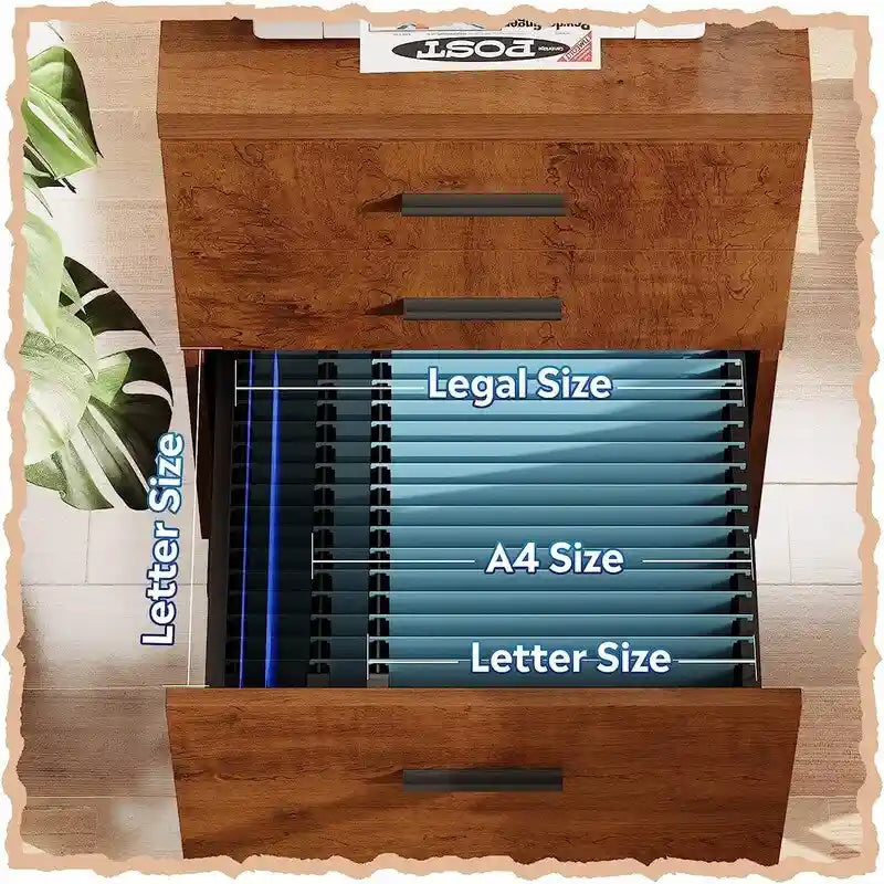 Classeur à 3 tiroirs - 15,4 cm (P) x 18,5 cm (L) x 25,6 cm (H)