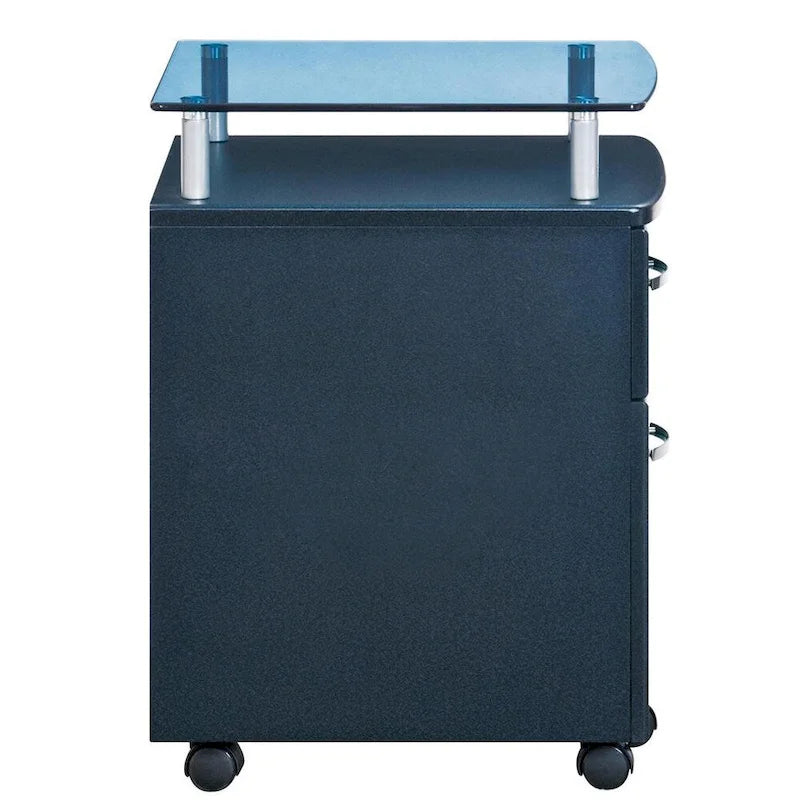 Classeur roulant à plateau en verre Porch &amp; Den Capilano