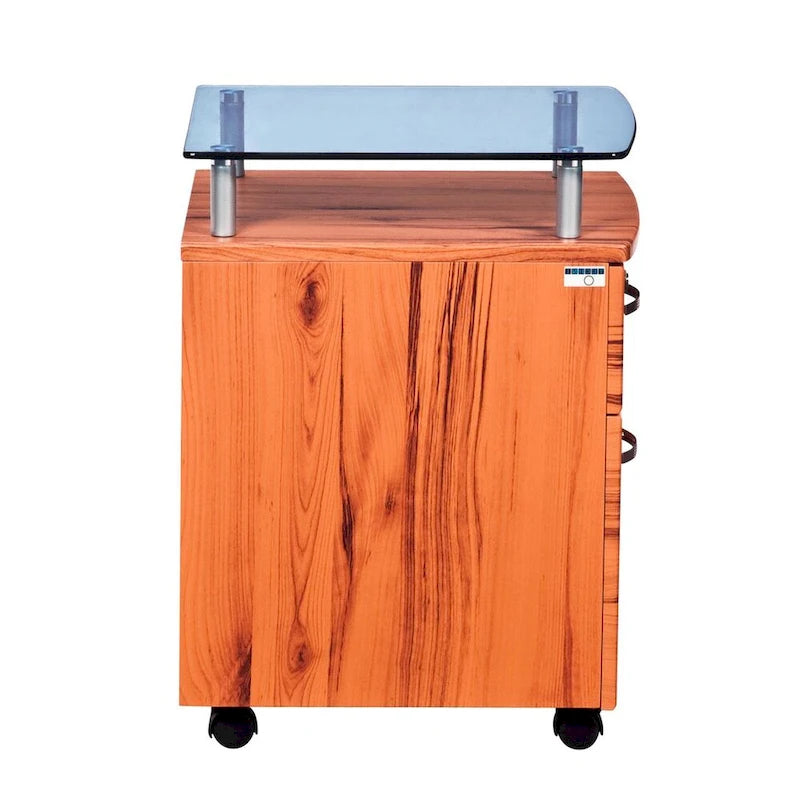 Classeur roulant à plateau en verre Porch &amp; Den Capilano