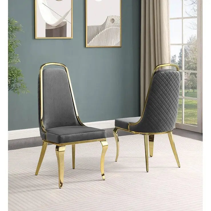 Ensemble de salle à manger rond 5 pièces Best Quality Furniture D325-SC314-7