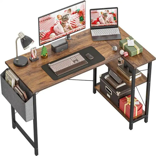 40 Inch Small L Shaped Computer Desk