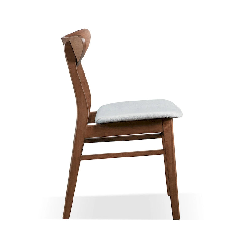 Ensemble de table à manger en bois 7 pièces Beck Mid-century de Furniture of America