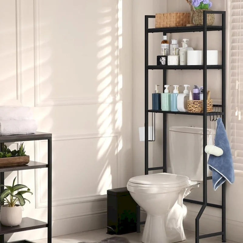 Étagère à toilettes à 3 niveaux