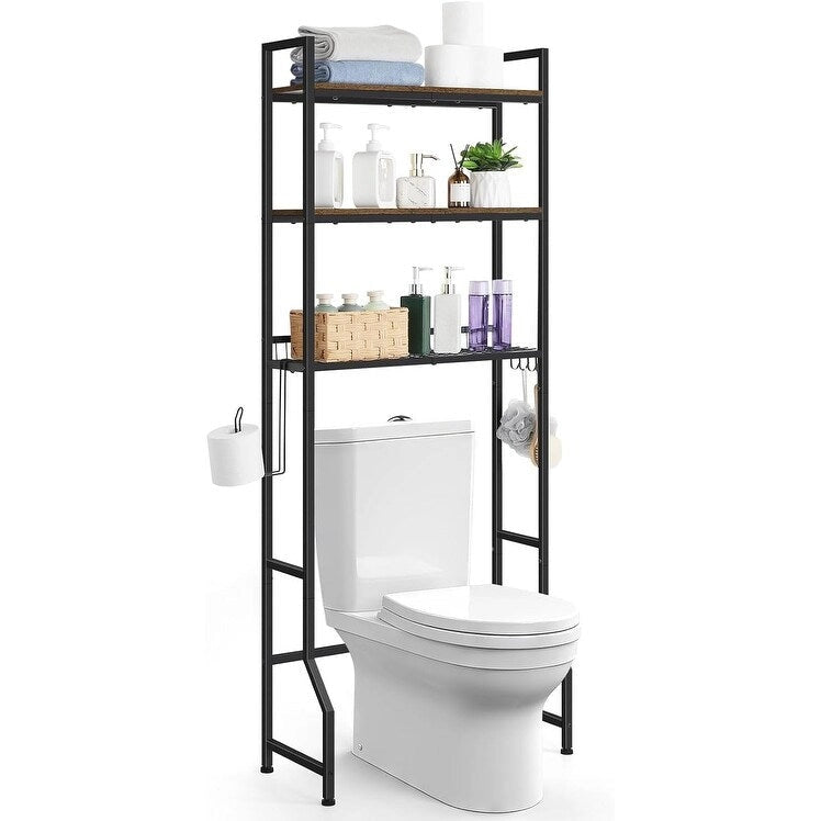 Étagère à toilettes à 3 niveaux