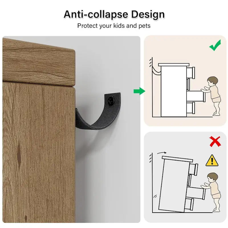 Commode à 6 tiroirs profonds, commode moderne en bois