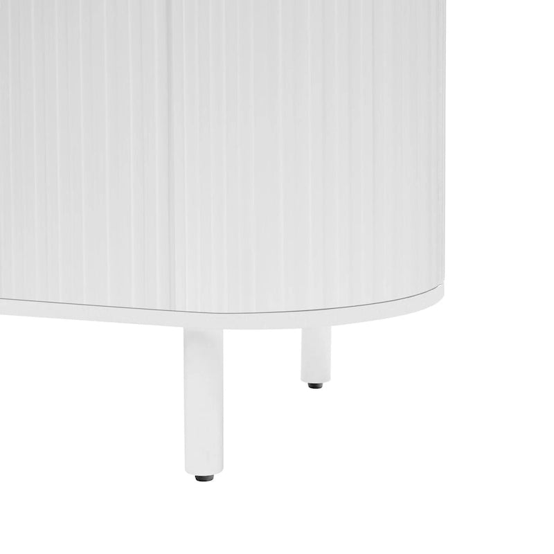 Buffet en MDF de haute qualité de 47,80 pouces avec étagères réglables - 47,80 x 16,50