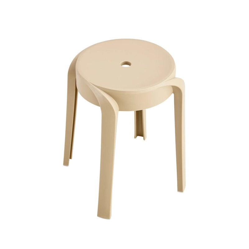 Lot de 6 tabourets empilables pour salle de classe, tabourets en plastique, tabourets gigognes, tabourets ronds colorés, tabourets d'assise flexibles pour intérieur et extérieur