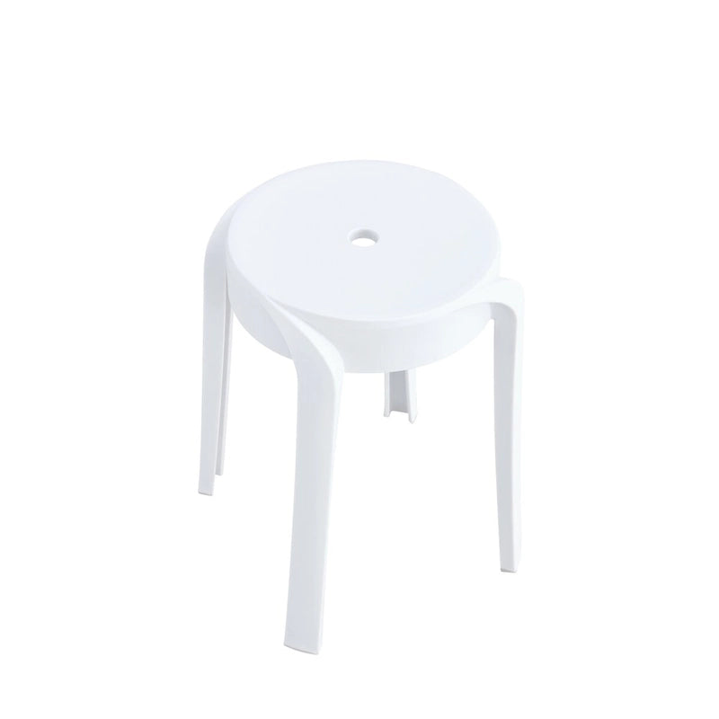 Lot de 6 tabourets empilables pour salle de classe, tabourets en plastique, tabourets gigognes, tabourets ronds colorés, tabourets d'assise flexibles pour intérieur et extérieur