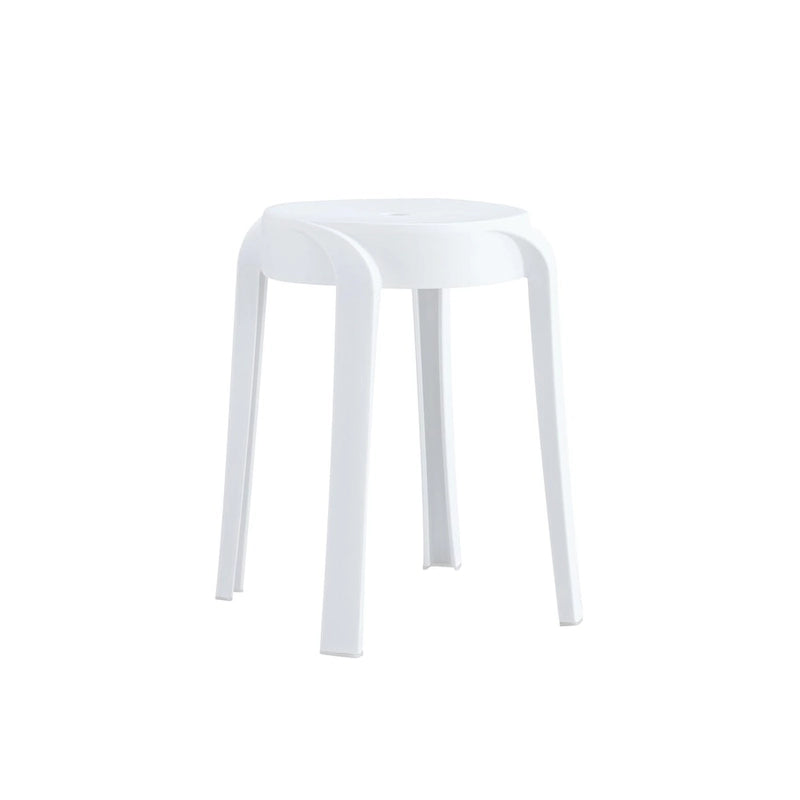 Lot de 6 tabourets empilables pour salle de classe, tabourets en plastique, tabourets gigognes, tabourets ronds colorés, tabourets d'assise flexibles pour intérieur et extérieur