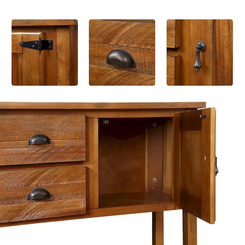 Console buffet 48 avec 2 tiroirs - Non disponible