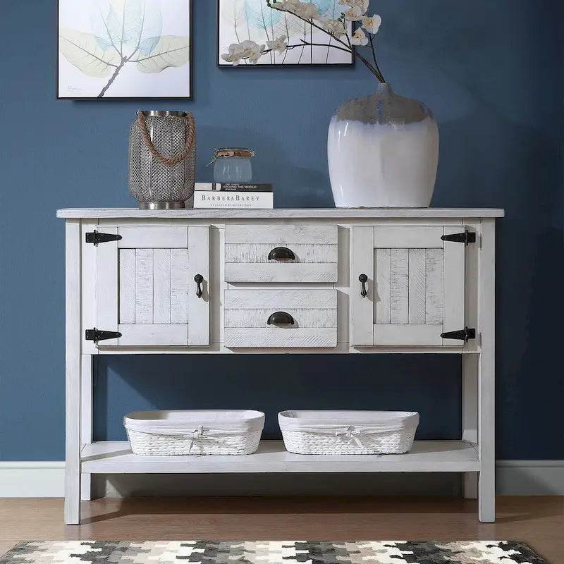 Console buffet 48 avec 2 tiroirs - Non disponible