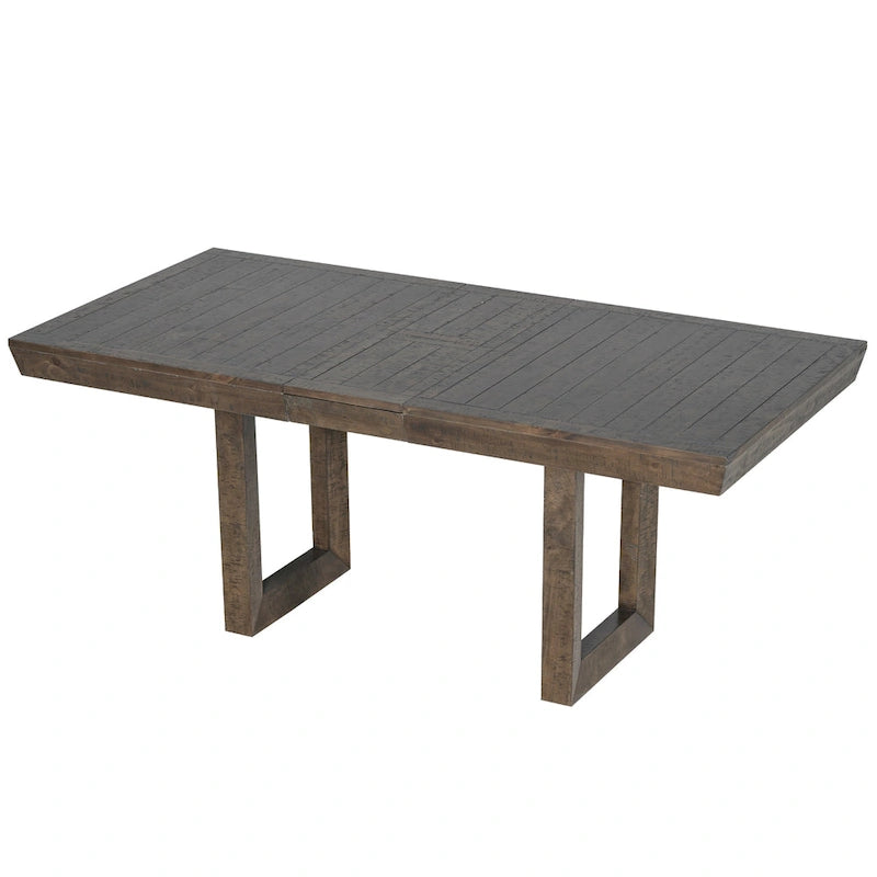 Ensemble de table à manger extensible 7 pièces