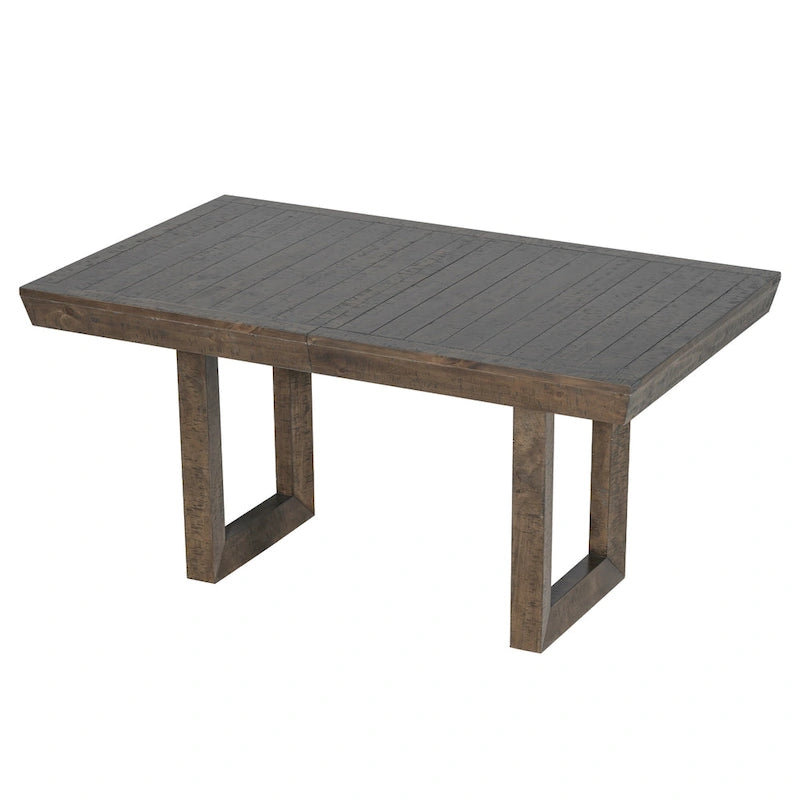 Ensemble de table à manger extensible 7 pièces