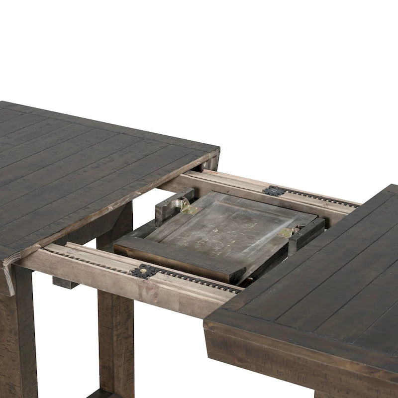 Ensemble de table à manger extensible 7 pièces