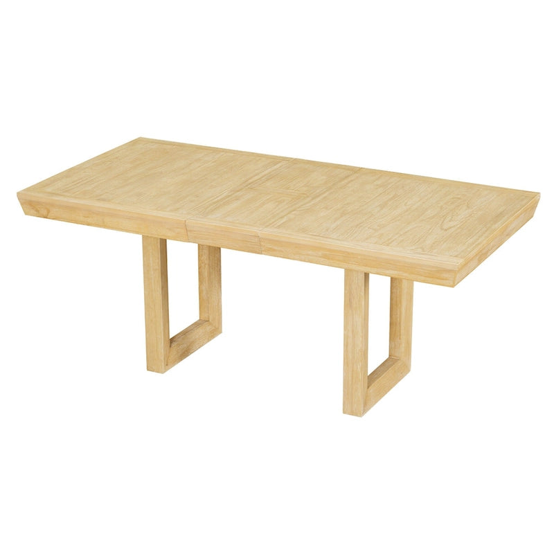 Ensemble de table à manger extensible 7 pièces