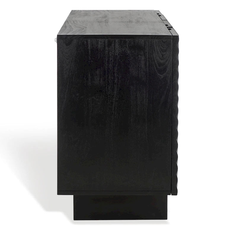 Buffet en bois SAFAVIEH Couture Hewitt à 4 portes - 173 cm (L) x 46 cm (P) x 76 cm (H)