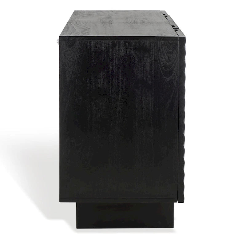 Buffet en bois SAFAVIEH Couture Hewitt à 4 portes - 173 cm (L) x 46 cm (P) x 76 cm (H)