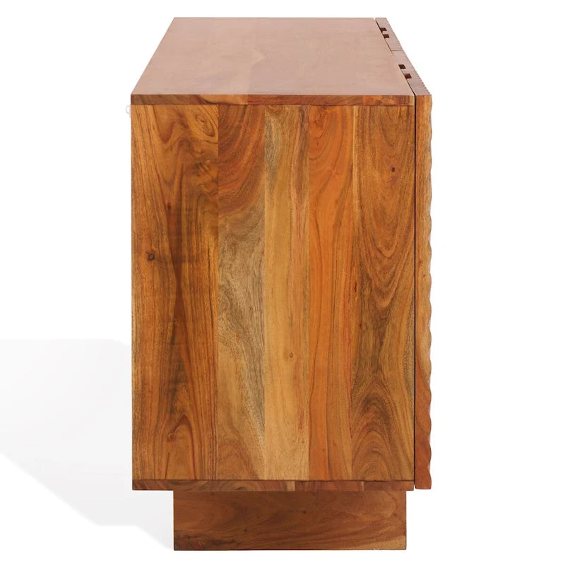 Buffet en bois SAFAVIEH Couture Hewitt à 4 portes - 173 cm (L) x 46 cm (P) x 76 cm (H)